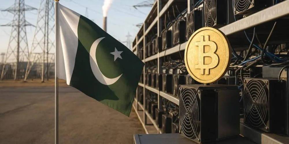 An overview of a UK-based mining farm hosting various Kaspa rigs, emphasizing efficiency and scale