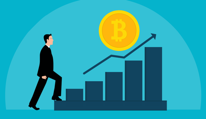 A visualization of energy-efficient Bitcoin mining operations harnessing renewable sources to minimize environmental impact